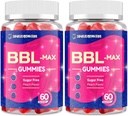 Booty Gummies for Women - BBL Gummies med Multivitaminer og planteekstrakter - Peach Flavor - 120 Greve