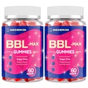 Booty Gummies for Women - BBL Gummies med Multivitaminer og planteekstrakter - Peach Flavor - 120 Greve