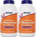 Now Foods Pure, Organic D- Mannose 10 oz Powder (Pack of 2) - Brege Cleanse og Urinary Tract Health Supplement - Non-GMO - Vegan Friendly - 2000mg / 2 Bedste pr Servering