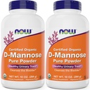 Now Foods Pure, Organic D- Mannose 10 oz Powder (Pack of 2) - Brege Cleanse og Urinary Tract Health Supplement - Non-GMO - Vegan Friendly - 2000mg / 2 Bedste pr Servering
