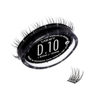 Lashify Drama 10mm Gossamer Eyelash Extensions Refill, Black, Easy gør det selv Falsk Lys for et naturligt look