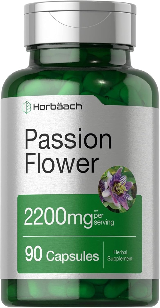 Horbäach Passion Flower Kapsler Note 124; 2200mg