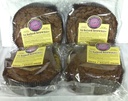 1/2 Baked Brownzzz - Relax and Relieve Stress - Qty. of 4 in Box - Dietary Supplement with Chamomile, Lavender, Valerian, St. John's Wort and More (4)