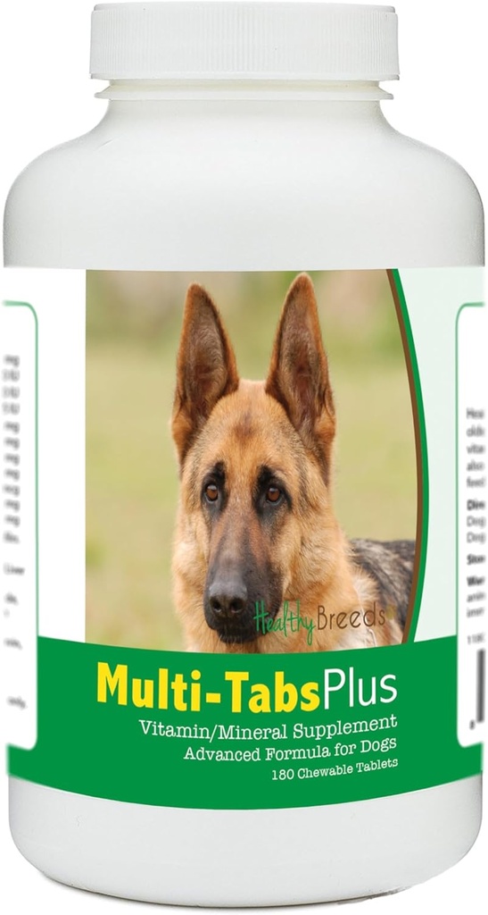 Sunde racer Tysk Shepherd Multi- Tabs Plus tyggetabletter 180 Tæl