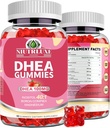 DHEA Gummies, DHEA Supplements for Women, DHEA 100mg Chewable with Boron, Inositol and Magnesium, Pro-Aging, Ovarian Support, Sleep Support, Vegan, 60 Counts