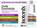 Isotonix ® Daily Essentials Multivitamin Powder Pacets - 4-in-1 Formel med Multivitamin, Aktiveret B- Complex, Calcium Plus & OPC-3 med Pycnogenol ® - Isotonic Levering - Gluten Free- 30 Pakker