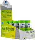 Trace Minerals Max- Hydrate Immunity - Electrolyte Drink supplement til immunforsvar & hydrering support - Vitality supplement til hjælp Muskel Cramp Relief - Lemon Lime, 8 Containers (80 Servere)