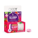OLLY Extra Strength Sleep Fast Opløs tabletter, 5 mg Melatonin, Vegan, Strawberry - 30ct