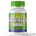 Zeolite Pure Capsules Detox 124; Zeolite Detox, Extra Strength Detox 124; Pure, Full Body Cleanse for Women, Mænd 124; Aktiveret Organisk, Food Grade Clinoptilolite Powder 94%, 90 Caps (81 Bedste), 6 Wk til 3 Mo Supply