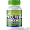 Zeolite Pure Capsules Detox 124; Zeolite Detox, Extra Strength Detox 124; Pure, Full Body Cleanse for Women, Mænd 124; Aktiveret Organisk, Food Grade Clinoptilolite Powder 94%, 90 Caps (81 Bedste), 6 Wk til 3 Mo Supply