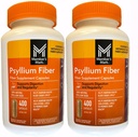 Medlemmernes Mark Fiber Kapsler 2Pack (400 Greve) Psyllium Husk er # 1 Læge-Anbefalet Fiber Supplement.