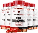 LIVORDA Alpha Surge for mænd - Alpha Surge Gummies for Mand, Alfa Surge Gummies 1050mg, Alpha Surge XL Gummie, Alphasuree Gummies, Alfa Surge Gummies, Alpha Sugre Mand, 300 Gummies for 5 Måned
