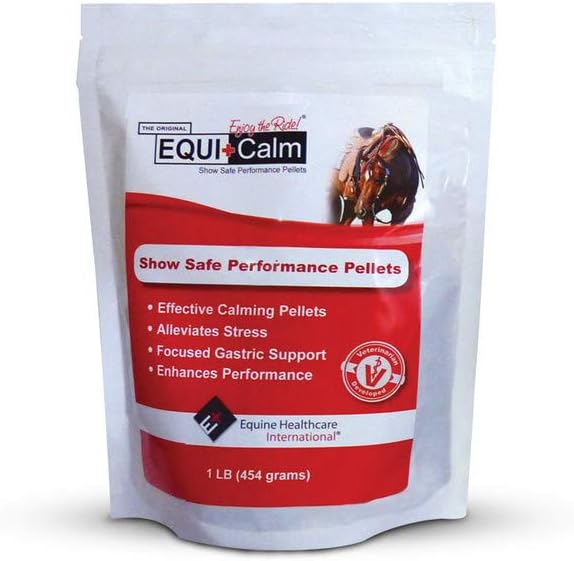 Equine Healthcare International Equi + Calm Show Safe Performance Pellets - 1 Pund