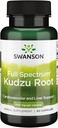 Swanson Fuld Spectrum Kudzu Root - Herbal supplement støtte hjerte sundhed & leversundhed - Kan støtte sundt blodtryk & Kolesterolniveauer - (60 kapsler, 500mg hver)