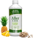 Begravet Treasures Aller Ease - 16 fl oz. Flydende supplement w / Quercetin, bromelain, Mullein, understøtter immunforsvar, Sinus Comfort, Non- Drowsy Herbal Formel