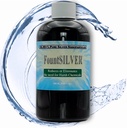 FountSILVER springvand behandling - Koncentreret True Kolloid Sølv - 250 ml (8.45 Fl Oz) i Amber BPA- fri flaske