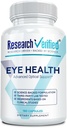 Forskning Verified Eye Health - Nourish and Protect Eyes and Vision, Support Sund Retina, Forbedre blodforsyningen til øjne - Vitamin A, B, C, og E - 180 kapsler - 3 måneders levering - Made in USA