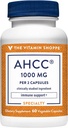 Vitamin Shoppe AHCC - 500 MG - til immunforsvar (60 Veggie kapsler)