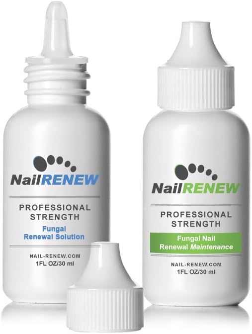 NailRENEW Antifungal Complete System - Professionel styrke, svamp behandling for toe svamp, misfarvede eller Brittle Nails