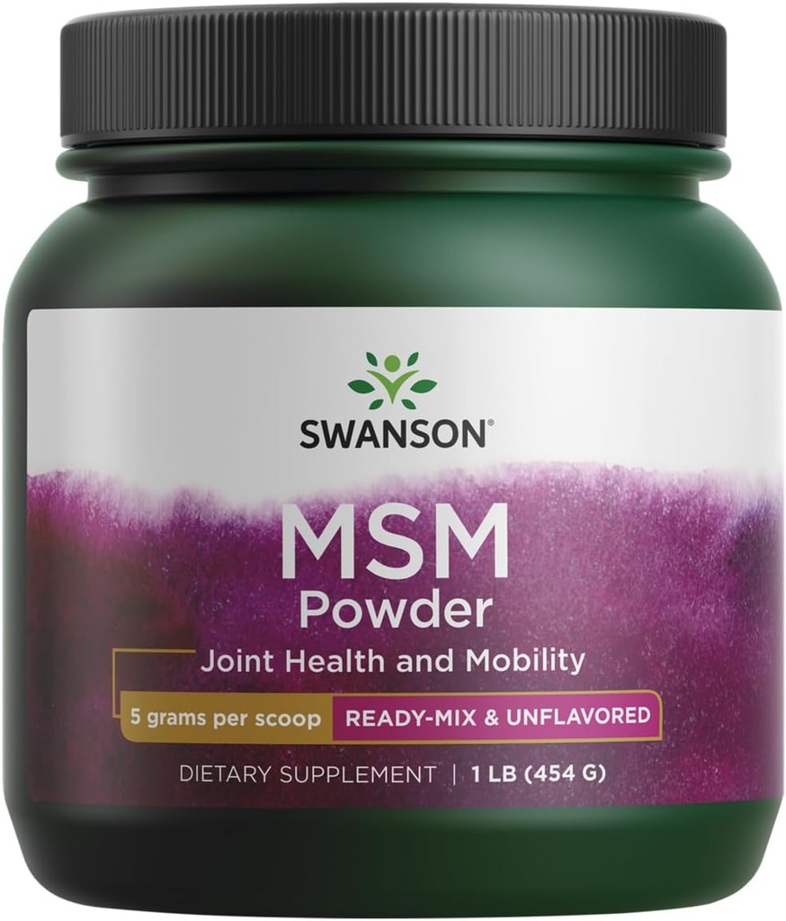 Swanson Msm Pulver 1 LB (454 g) Pwdr