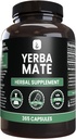 PURE ORIGINAL INGREDIENSER Yerba Mate (365 kapsler), Ingen Magnesium eller ris fyldstoffer, Altid Pure, Lab Verified