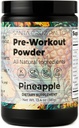 Santa Cruz Paleo Pre Workout Powder Electrolytes, Magnesium, Kalium, Sea Salt & L Citrullin, Koffein & Sugar Free Preworkout Drink Mix for Energy & Hydration, Ananas Arv, 30 Servering