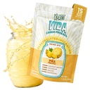 Elektrolyte Drink Mix - Ananas Agua Fresca Flavor Buddy 124; sukkerfri hydrering pulver med kokos vand & mineraler Buddy 124; 15 Single-Serve Stick Packs, Lav kalorie, Natural Flavor