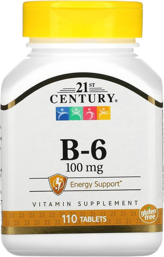 21. Century B 6 100 mg tabletter, 110 greve (pakning med 3)