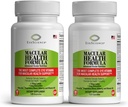 EyeScience - Macular Health Formel - 120 kapsler - Komplet næringstilskud for øje sundhed - Indeholder Lutein, Zeaxanthin, C-vitamin, D, E & B6- 2 - Pack