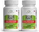 EyeScience - Macular Health Formel - 120 kapsler - Komplet næringstilskud for øje sundhed - Indeholder Lutein, Zeaxanthin, C-vitamin, D, E & B6- 2 - Pack