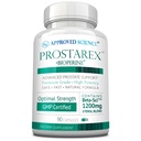 Godkendte Science Prostarex - Prostata supplement - Saw Palmetto, 1200mg Beta- sitosterol, Bioperine - 90 kapsler - 1 måned levering
