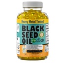 Black Seed Oil Capsules 1000mg - Lab Testet tyrkisk Nigella Sativa med 3X Thymoquinone (90 Softgels) - USA Made, Cold- presset Kalonji olie - Pure Non- GMO Sweet Sunnah til hår, hjerne og immunforsvar