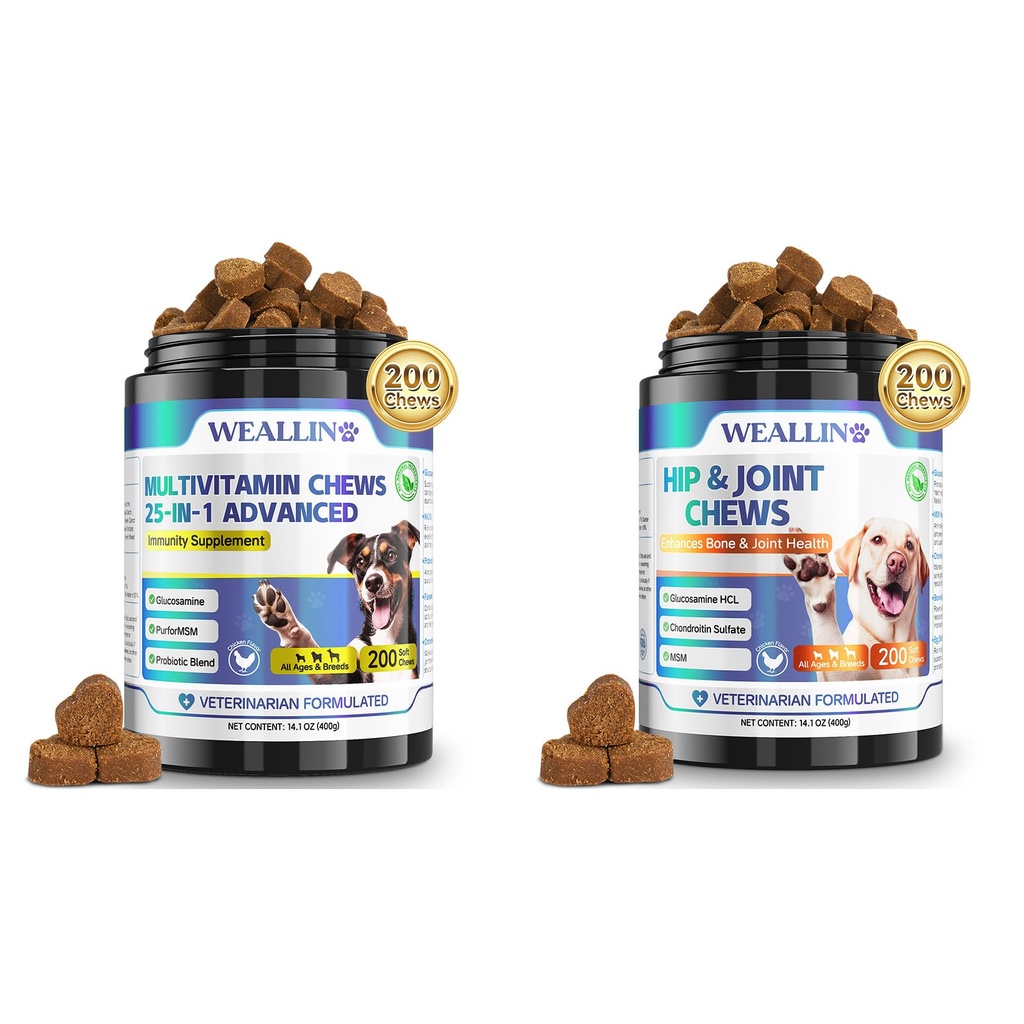 Hundevitaminer og fælles supplement til hunde