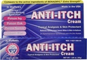 Anti- Itch Cream med Histamine Blocker, 1,25 oz