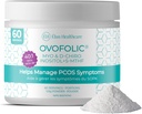 PCOS Supplement for Women - Boost Fertility, Hormonal Balance, and PCOS Support - Myo-Inositol, D-Chiro Inositol, Active Folate - High Potency PCOS Supplements (60 Servings, 129g Jar)