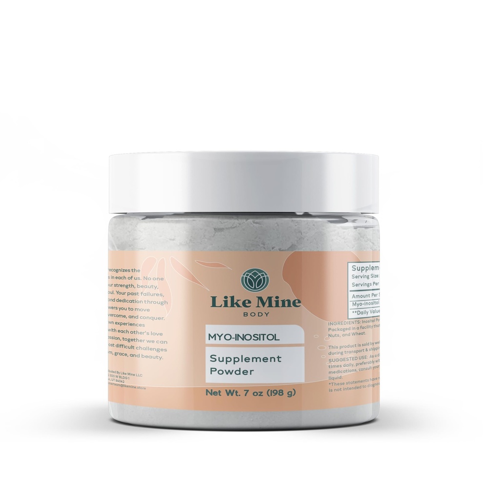 Ligesom mine Myo-Inositol (7 oz) Vitamin B8, Pure Single Ingredient med Ingen Fillers, Tilsætningsstoffer