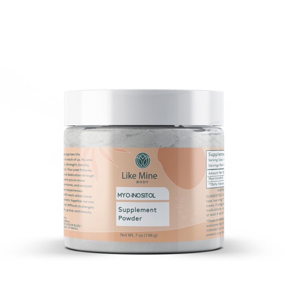 Ligesom mine Myo-Inositol (7 oz) Vitamin B8, Pure Single Ingredient med Ingen Fillers, Tilsætningsstoffer