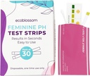 Ecoblossom Vaginal pH Test Strips for Women - Check pH Balance - Monitor Bacterial Vaginosis BV Treatment - Forevent Gær Infektion UTI - Hurtige resultater, Individuel Sealed Pouch (30 Greve)