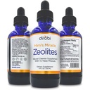Mimi 's Miracle Zeolites: Heavy Metal Detox Zeolite Supplement Drops med 70 Trace Minerals for voksne & Børn - Understøtter Cell Restoration, Immunum & fordøjelsessygdomme Tract Health (4 oz flaske, 60 dages forsyning)