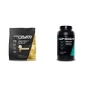 JYM Supplement Science PRO JYM 45 Servering - Tahitian Vanilla Bean & mg, High Potence Omega 3, EPA, DHA, DPA for hjerne, hjerte, & fælles støtte 120 Soft Gels