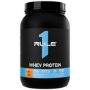 Rule 1 Proteins Whey Protein Powder, Salted Carmel, 27 Servings | 24g Fast-Acting Protein from All-Whey Sources with Naturally Occurring EAAs & BCAAs for Workout Recovery or Anytime Use