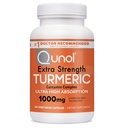 Qunol Gurkemeje kapsler, 1000mg ekstra styrke supplement, Patenteret Hydro- Opløselig teknologi, Alternativ til Gurkemeje med sort pepper, 60 Veggie kapsler
