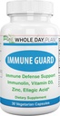 Spectra Vitaminer immunforsvar Naturlig Immunitet Booster, Vitamind D3, Zink, Immunolin, Ellagic Acid, 30 kapsler,