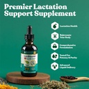 Rejuvica Health NatalNourish - Advanced Amning Support - Flydende levering til bedre Absorption - Bukkehorn, Velsignet Thistle, Anise, Fennel & mere!