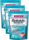 Ruller Avanceret Antacida Plus Anti- Gas Softchews, 28 Greve, Blandede Berry, Heartburn og Gas Relief (pakke af 3)