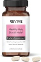 Sunde hud, hår og negle supplement af Revive essentielle olier - understøtter sundt hår med pantsat form af biotin - Ashwagandha til stress support - Plus vitaminer og mineraler
