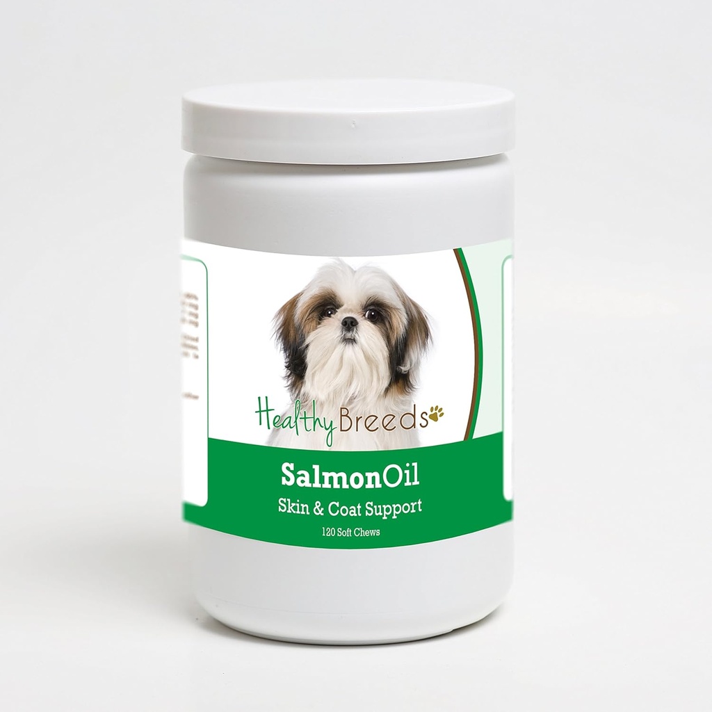 Sunde racer Shih Tzu Salmon Oil Soft Chews 120 Greve