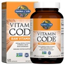 Have of Life Vitamin Code Raw Vitamin C - 120 Kapsler, 500 mg hel mad C-kapsler + Frugt & Veggie Blend & Probiotika, Kosttilskud til voksne, Vegan, Gluten Free