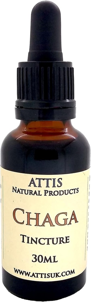 ATTIS Chaga håndlavede tinktur 30ml Beeg 124; Alle naturlige ingredienser