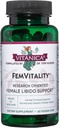 Vitanica FemVitality Libido Supplement for kvinder, Natural kvindelige Libido Booster for kvinder, Øger intim drev, Desire og Stamina, Hjælper vaginal tørhed, Vegan 60 Kapsler